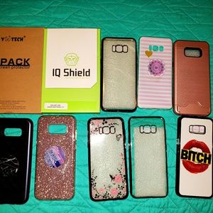 S8 plus cases and screen protector